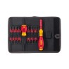 Wiha Hex, Mixed Bit Set, Torx, Slotted, Hex, Phillips, Pozidriv Screwdriver Bit Set 18 Pieces 41231
