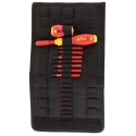 Wiha Torx Mixed Bit Set with Hex, Pozidriv, Slotted, Phillips Head Types, 9 Pieces 41233