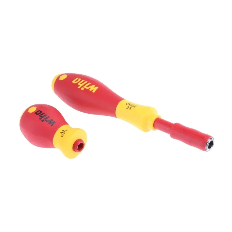 Wiha Torx Mixed Bit Set with Hex, Pozidriv, Slotted, Phillips Head Types, 9 Pieces 41233