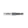 Wiha Hex Bit Holder, 6.35 mm Drive, 1/4 in Tip, Hex Drive, 66mm Overall 39134