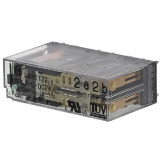 Panasonic PCB Mount Force Guided Relay 24V DC Coil Voltage 4-Pole DPDT SFS2-L-DC24V