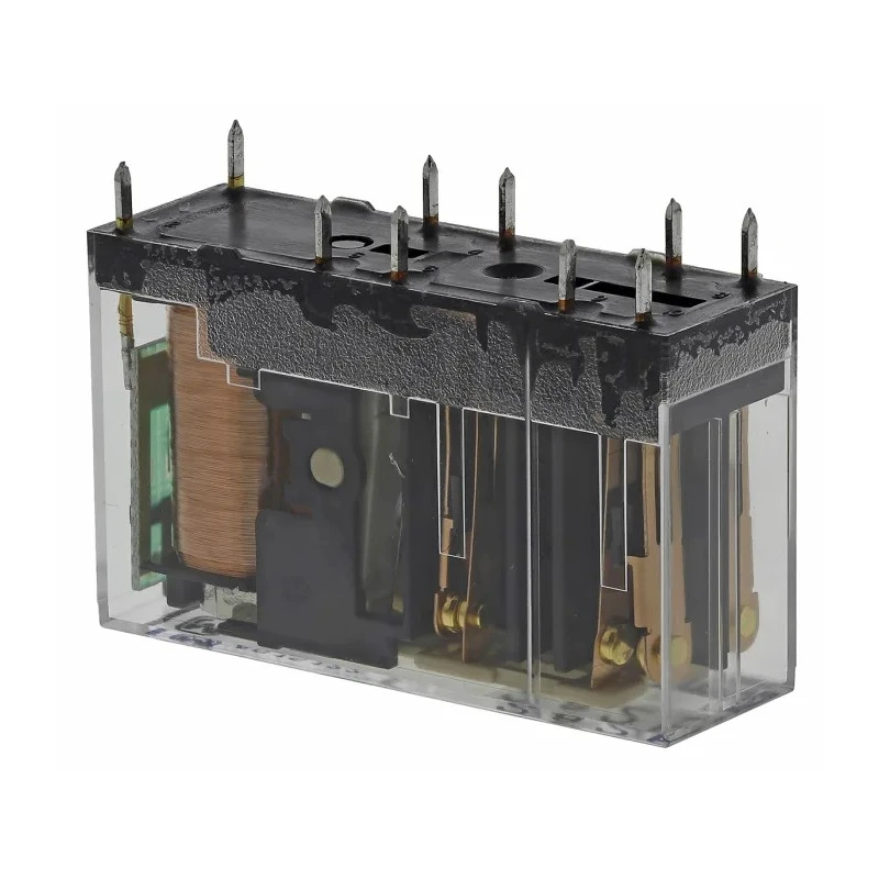 Panasonic PCB Mount Force Guided Relay 24V DC Coil Voltage 4-Pole DPDT SFS2-L-DC24V