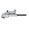 Wiha Hex Bit Holder, 1/4 in Drive, 6.35 mm Tip, Chrome Steel, 130 mm Overall Length, Hex Drive 32311