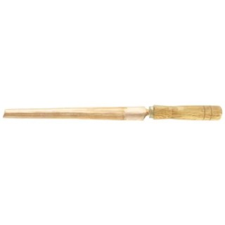 Facom 300 mm Second Cut Engineers Half Round File with Wooden Handle DRD.MD300SR
