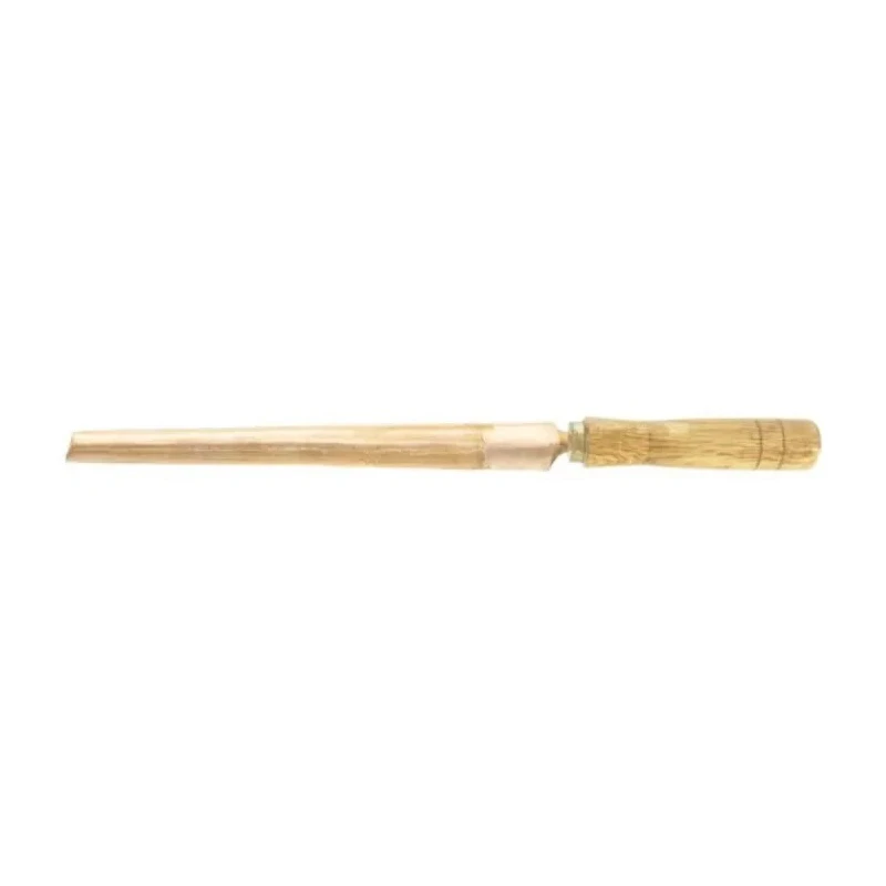 Facom 300 mm Second Cut Engineers Half Round File with Wooden Handle DRD.MD300SR