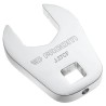 Facom Open Ended Insert Spanner Head 3/8 in Insert Size, 10 mm, Chrome Finish J.10CF