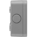 BG Electrical Grey Polyester Junction Box IP66, 5 Terminals, 62mm x 110mm x 110mm 