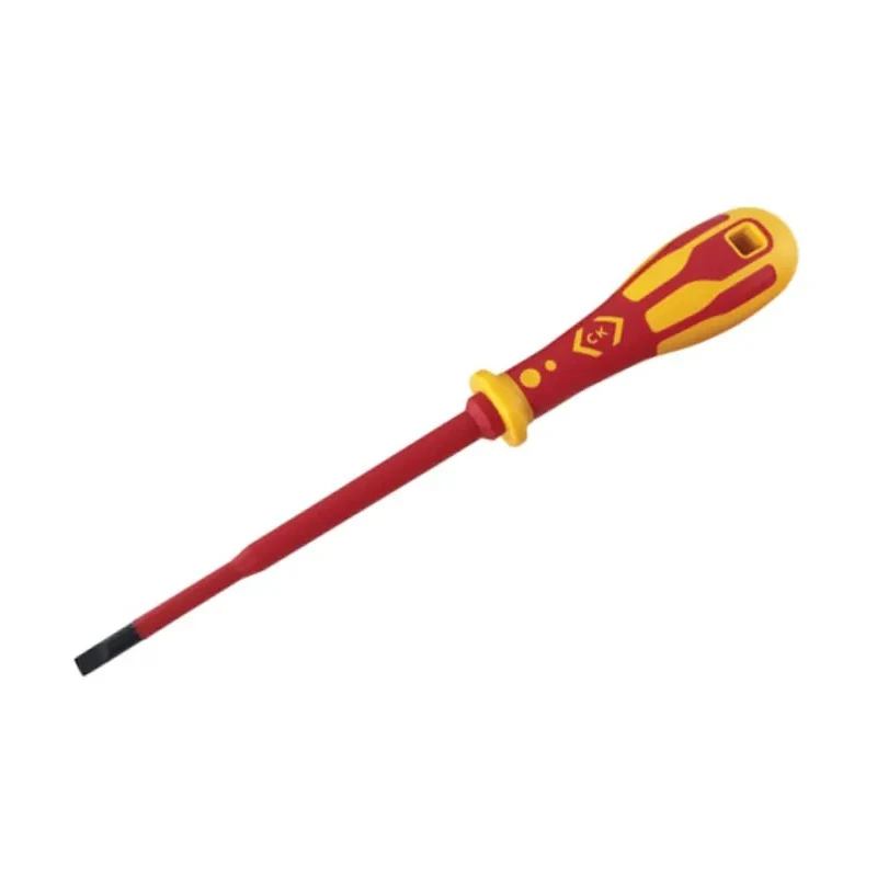 CK Insulated Screwdriver 125 mm Blade, VDE 1000V Approved, 232mm Overall T49244-055