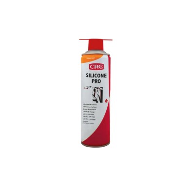 CRC Silicone Pro Multi Purpose Lubricant Aerosol 650 ml / 500 ml, Colourless Silicone Based 32695