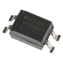 Vishay DC Input Transistor Output Optocoupler, Surface Mount, 4-Pin, 60mA Max Input SFH6156-3T