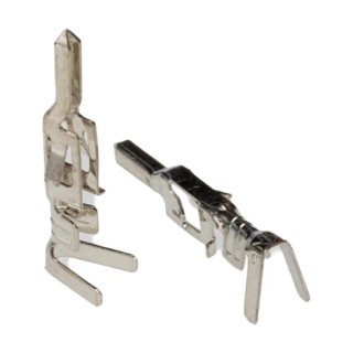 Molex 46012 Series Male Crimp Terminal, 20 AWG Min Crimp, 18 AWG Max 46012-1142