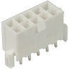 Molex Mini-Fit Plus Series Straight Through Hole PCB Header 4 Contacts 4.2 mm Pitch 2 Row Shrouded 46015-0403