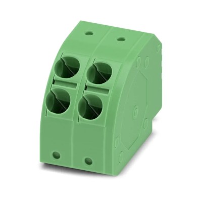 Phoenix Contact Pluggable Terminal Block, 2-Contact, 5 mm Pitch, 1 Row, 14A, 630V, Polyamide Housing, Right Angle 1725497