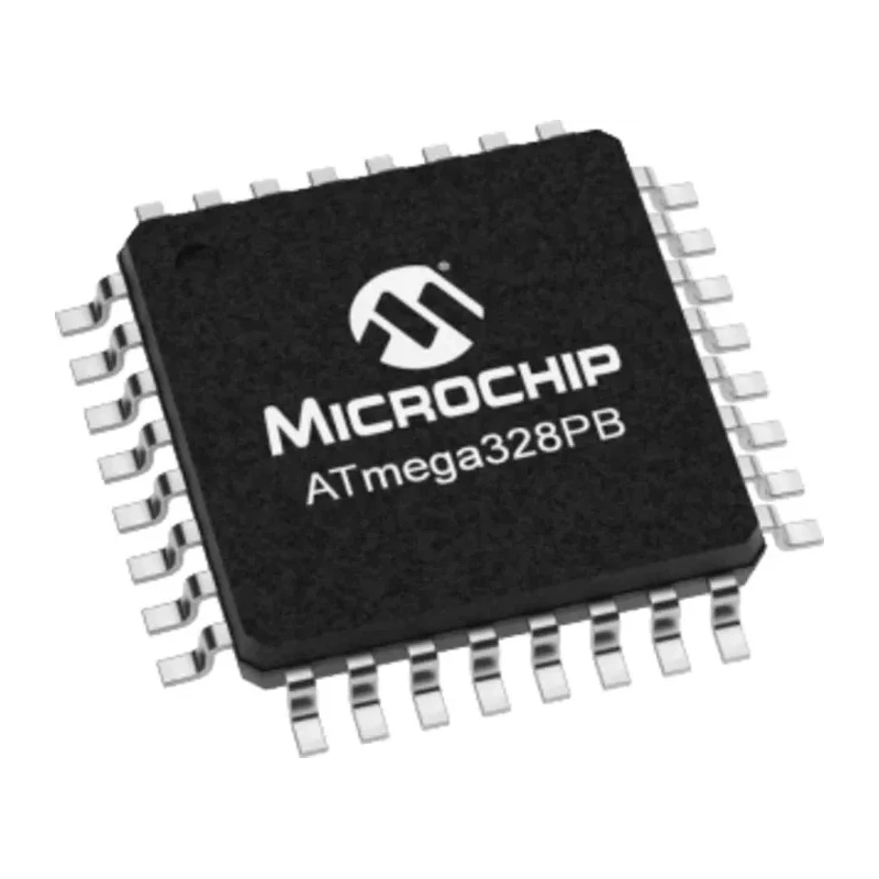 Microchip ATMEGA328PB-AU 8 Bit AVR RISC Microcontroller 32kB Flash 20MHz 32-Pin TQFP