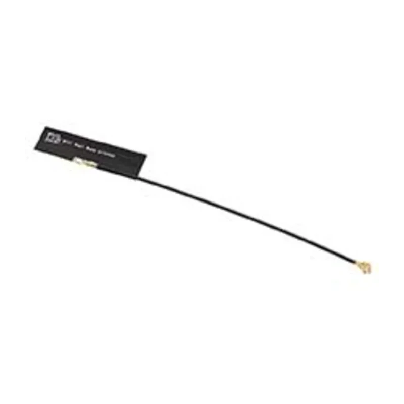 Molex Patch WiFi Antenna with Micro-Coaxial RF Connector, 2.4 to 5 GHz, 3.3dBi Gain, Dual Band 204281-0100