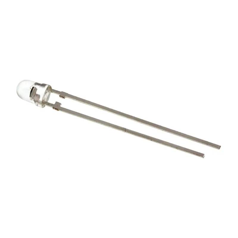 Vishay TEPT 60° Visible Light Phototransistor Through Hole 2-Pin 3 mm (T-1) Package TEPT4400