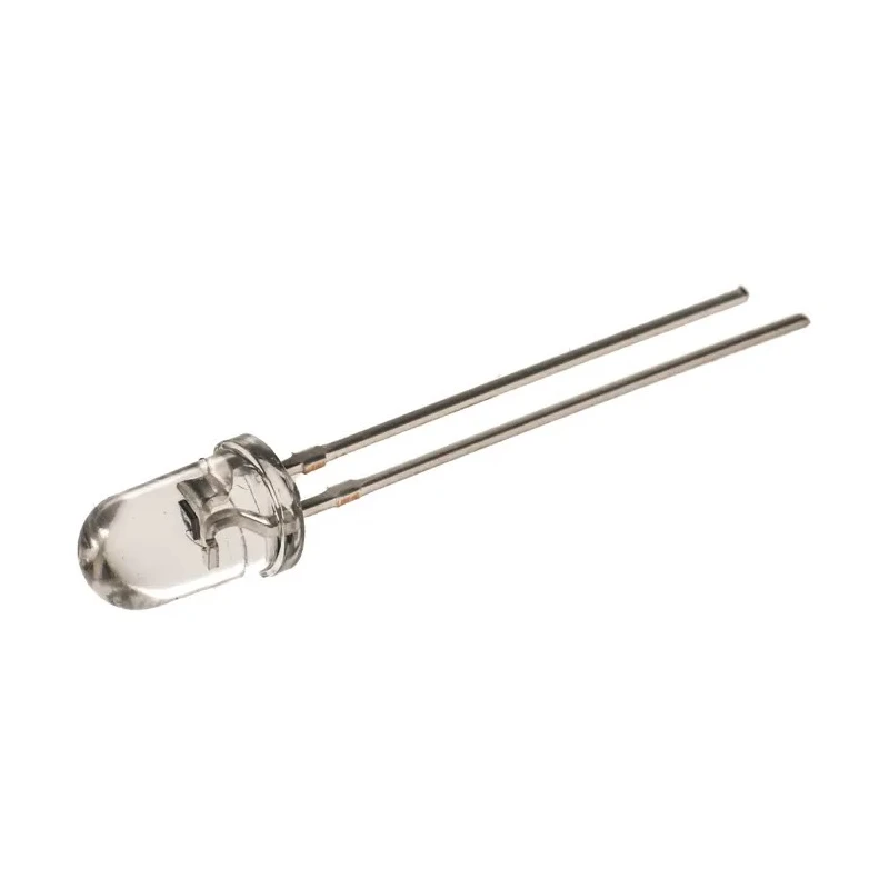 Vishay TEPT Series Ambient Light Phototransistor Visible Light Infrared 2-Pin Through Hole 5 mm Package TEPT5600