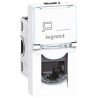 Legrand White RJ45 Telephone Socket Snap-On Mount Copper Contacts IP55, IP44 MOSAIC 0 765 51