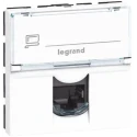 Legrand Aluminium Green Orange Red White RJ45 Telephone Socket Snap-On Mount 0 765 65