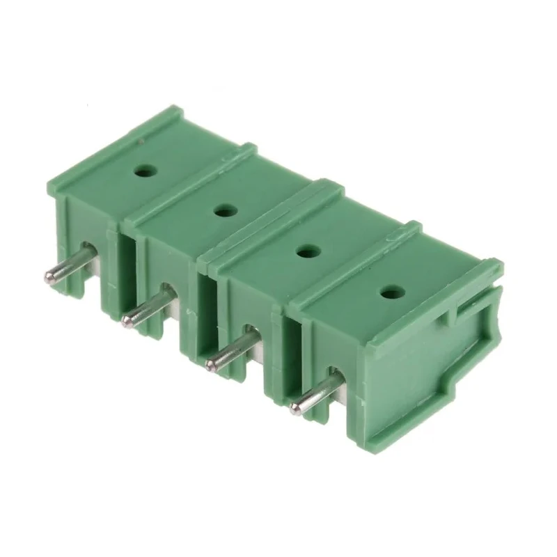 Phoenix Contact PT 2.5/4-7.5-H Series Horizontal PCB Terminal Block, 4 Contacts, 7.5 mm Pitch, 800 V, 17.5 A 1988121
