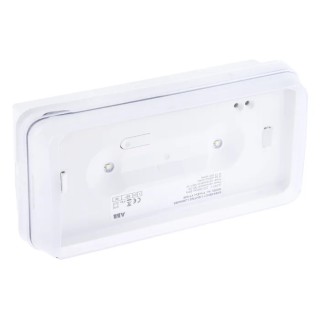 RS PRO LED Emergency Lighting Wall Bulkhead 2 x 0.5 W 240V IP65 110lm 3h Lifespan 146-8981