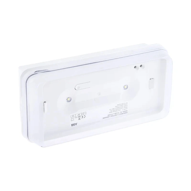 RS PRO LED Emergency Lighting Wall Bulkhead 2 x 0.5 W 240V IP65 110lm 3h Lifespan 146-8981