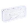 RS PRO LED Emergency Lighting Wall Bulkhead 2 x 0.5 W 240V IP65 110lm 3h Lifespan 146-8981