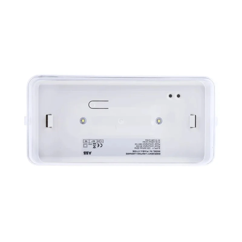 RS PRO LED Emergency Lighting Wall Bulkhead 2 x 0.5 W 240V IP65 110lm 3h Lifespan 146-8981