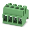 Phoenix Contact PT 1.5/4-PH-3.5 Series Pluggable Terminal Block, 4-Contact, 3.5 mm Pitch, Screw Connection, 400V 1984332