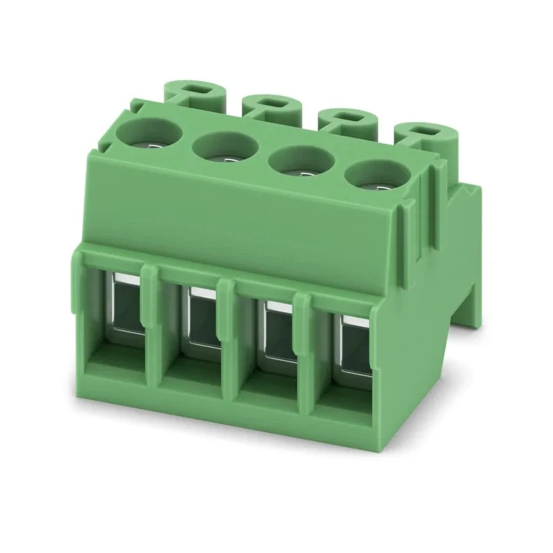 Phoenix Contact PT 1.5/4-PH-3.5 Series Pluggable Terminal Block, 4-Contact, 3.5 mm Pitch, Screw Connection, 400V 1984332