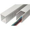 SES Sterling Cable Trunking GN-HF-A6/4 Grey Open Slot W100mm x D80 mm L2 m ABS Polycarbonate W100mm