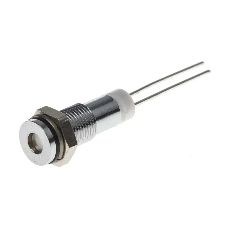 RS PRO White Panel Mount Indicator 2V DC 20mA IP67 Flush Bezel IP67