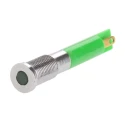 RS PRO Green Panel Mount Indicator 12V dc 20mA Solder Tab Termination IP67 Flush 700-1564