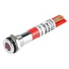 RS PRO Red Panel Mount Indicator 24V DC 20mA Solder Tab Termination IP67 Flush Bezel 700-1675