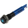 RS PRO Blue Panel Mount Indicator, 24V DC, 20mA, Solder Tab Termination, IP67, Flush Bezel 700-1631