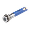 RS PRO Blue Panel Mount Indicator 24V DC 20mA Silver Flush Bezel IP67 700-1681