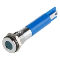 RS PRO Blue Panel Mount Indicator LED, 220V AC, 20mA, Solder Tab Termination, IP67, Flush Bezel, Model 700-1700