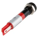 RS PRO Red Panel Mount Indicator 12V DC 20mA Solder Tab IP67 Flush 700-1738