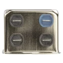 Schaffner Chassis Mount EMI Filter 10A 440V AC 400Hz Fast-On 3 Phase FN355