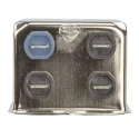 Schaffner Chassis Mount EMI Filter 10A 440V AC 400Hz Fast-On 3 Phase FN355