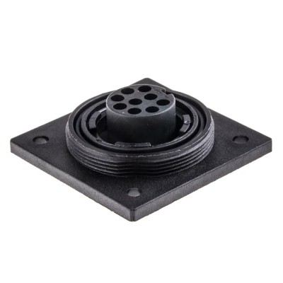 Bulgin Circular Connector 9 Contacts Flange Mount Socket Female IP68 Standard Buccaneer Series PX0769/S