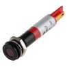 RS PRO Red Panel Mount Indicator 220V AC 20mA Solder Tab IP67 Flush 700-1760