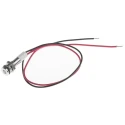 RS PRO White Panel Mount Indicator 12V dc 20mA Lead Wire Termination IP67 Flush BEZEL 700-1820