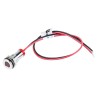 RS PRO Red Panel Mount Indicator 2V DC 20mA Lead Wire Termination IP67 Flush Bezel 700-1892