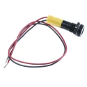 RS PRO Yellow Panel Mount Indicator, 24V dc, 20mA, Lead Wire Termination, IP67, Flush 700-2006