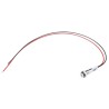 RS PRO White Panel Mount Indicator 24V DC 20mA Lead Wire Termination IP67 Flush Bezel 700-1833