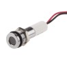 RS PRO White Panel Mount Indicator 220V AC 20mA Lead Wire Termination IP67 Flush Bezel 700-1952