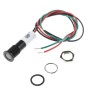 RS PRO Panel Mount Indicator 12V DC 20mA Lead Wire Termination IP67 Flush IP67