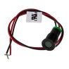 RS PRO Green Panel Mount Indicator 2V DC 20mA Lead Wire Termination IP67 Flush Bezel 700-1962
