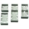 LK White Back Box 52 mm Depth 30 mm Width 52 mm Height 503D6610